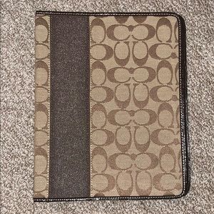 Coach iPad case